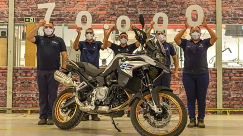 BMW alcança marca de 70 mil motos produzidas no Brasil