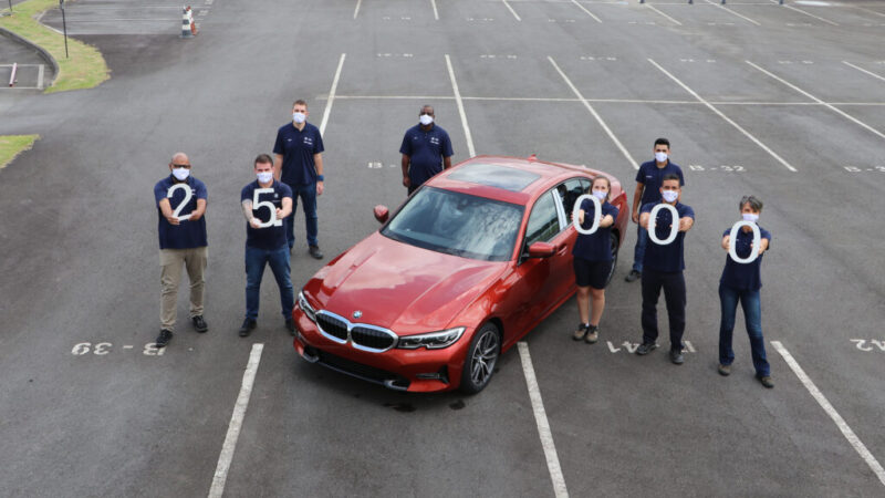 BMW celebra 25 mil unidades do Série 3 fabricados em Araquari-SC