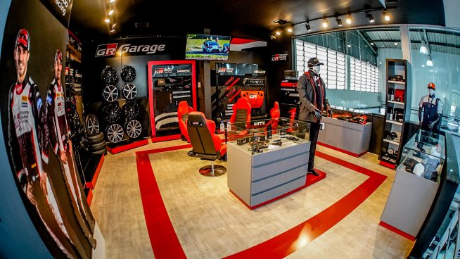 Toyota inaugura primeira loja GR Garage no Brasil