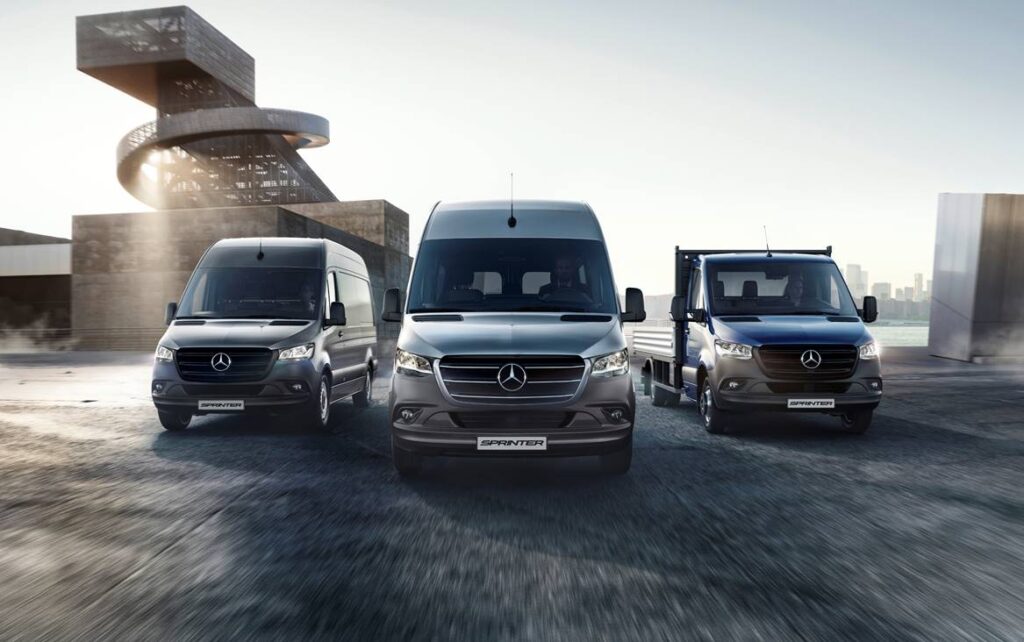 Mercedes-Benz Vans lidera vendas de comerciais leves e apresenta linha Sprinter