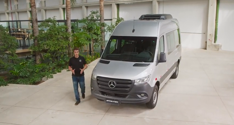 Mercedes-Benz divulga vídeos tutoriais da linha Sprinter