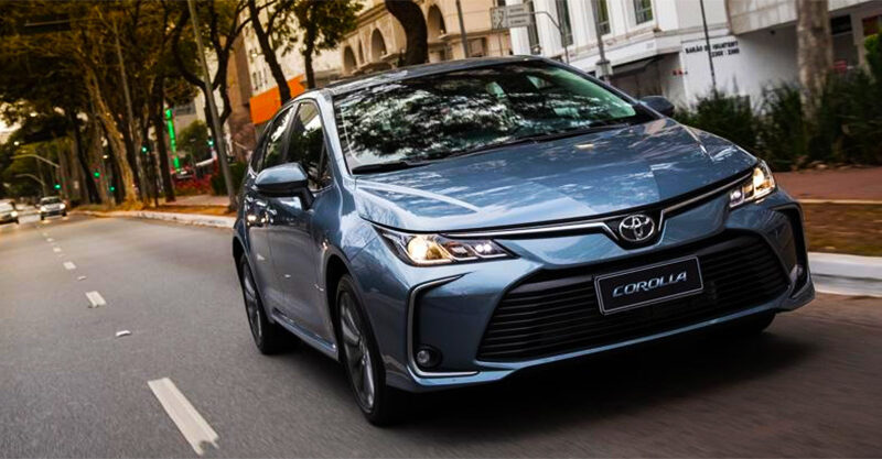 Toyota apresenta linha Corolla 2022 com preços maiores