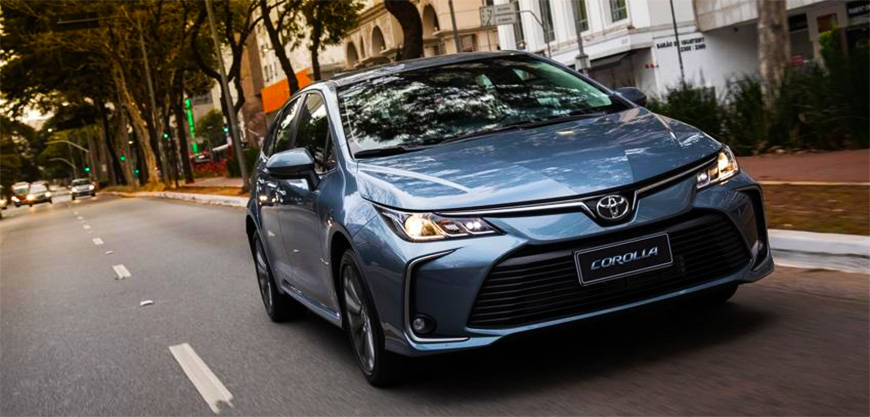 Toyota apresenta linha Corolla 2022 com preços maiores