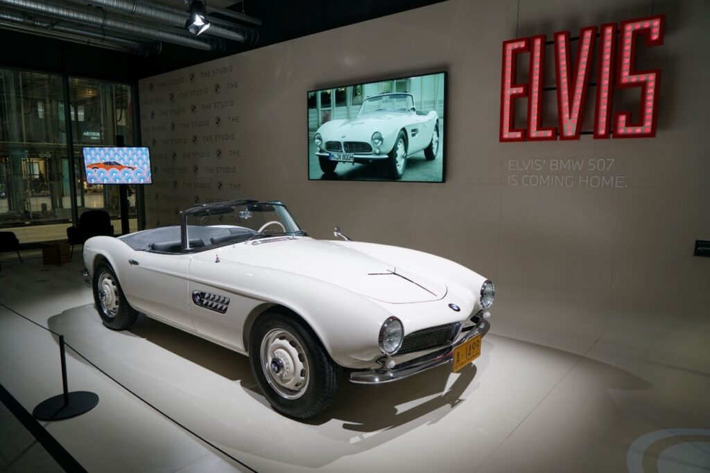 Conheça o lendário BMW 507 de Elvis Presley, a estrela das pistas