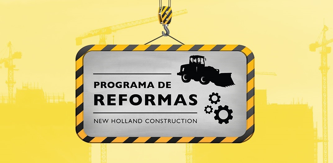 CNH apresenta programa de reforma certificada para equipamentos de construção