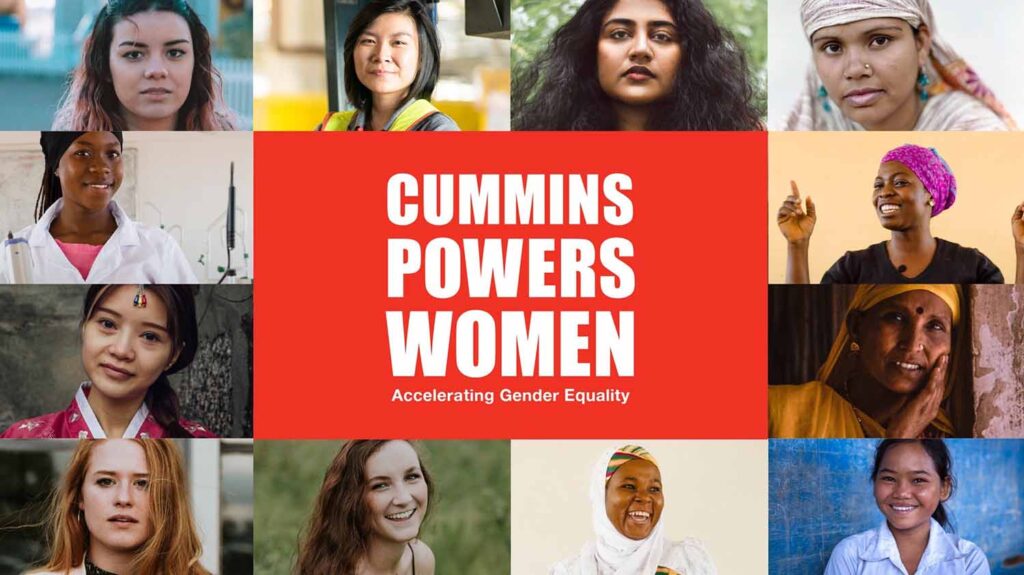 Cummins Inc. desafia desigualdade de gênero com o Cummins Powers Women
