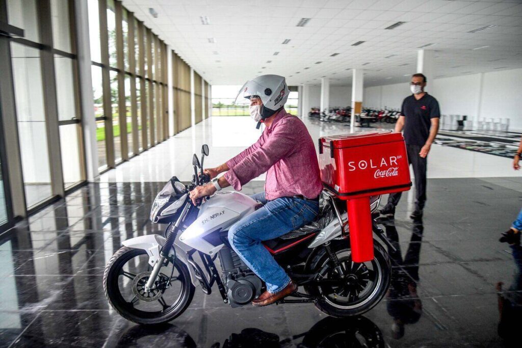 Moto elétrica da Shineray chega ao Brasil em 2022