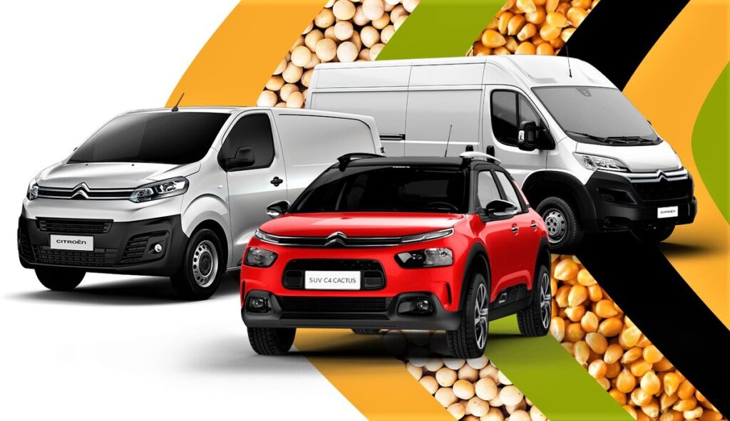 Após Fiat e Jeep, agora Peugeot e Citroën são comprados com grãos