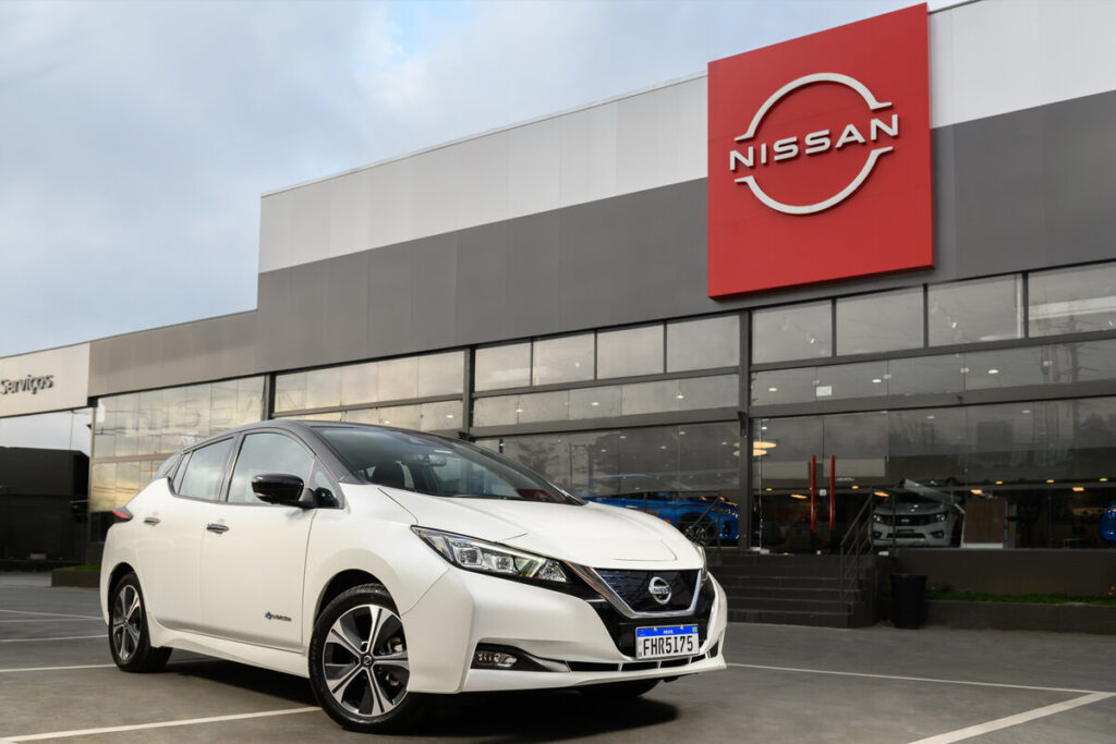 Rede Nissan para carro elétrico cresce de 7 para 44 lojas