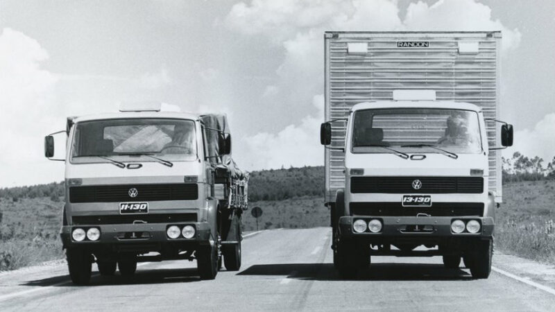VWCO comemora 40 anos dos dois primeiros caminhões Volkswagen