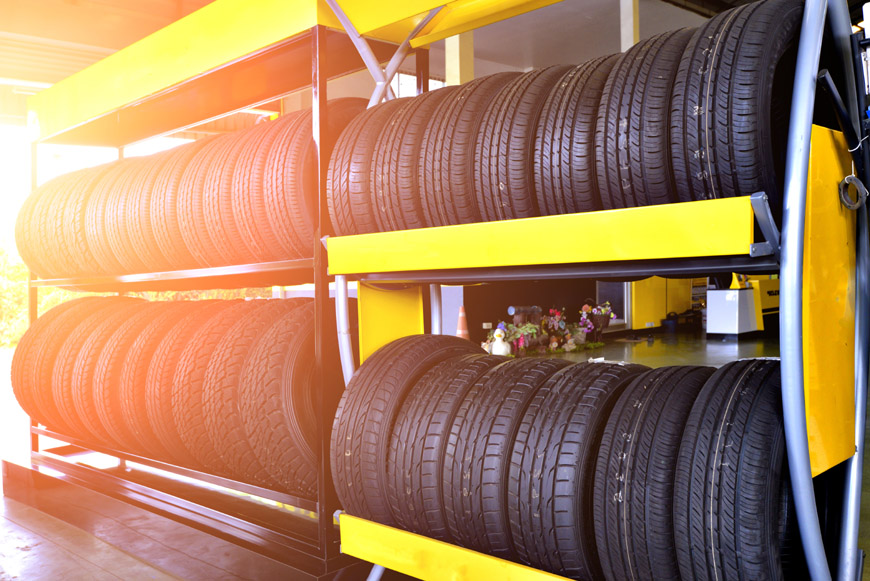 Venda de pneus cresce 10% em março e 5,4% no trimestre