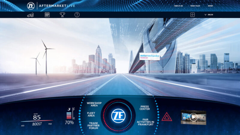 ZF Aftermarket Live terá evento digital na Automechanika Frankfurt