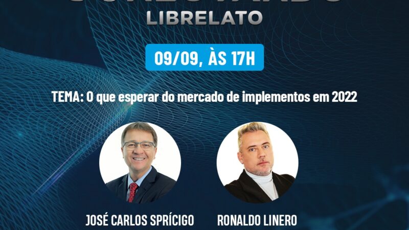 Live Librelato e Ibero Group mostrará o que esperar do mercado de implementos em 2022