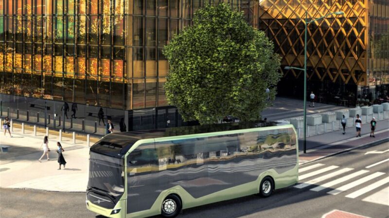 Volvo lança chassi de ônibus elétrico global 90% reciclável