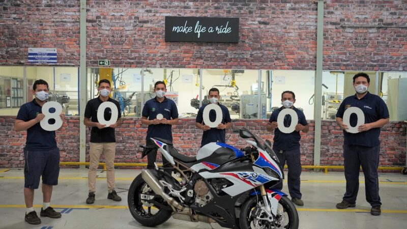 BMW Motorrad celebra 80 mil motos produzidas no Brasil