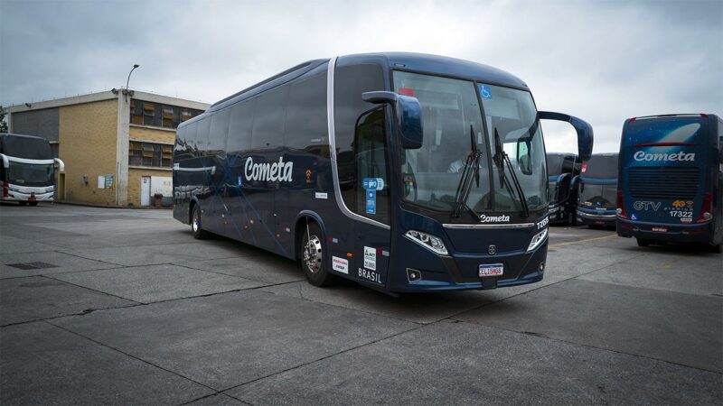 Scania e Grupo JCA vão testar ônibus a gás