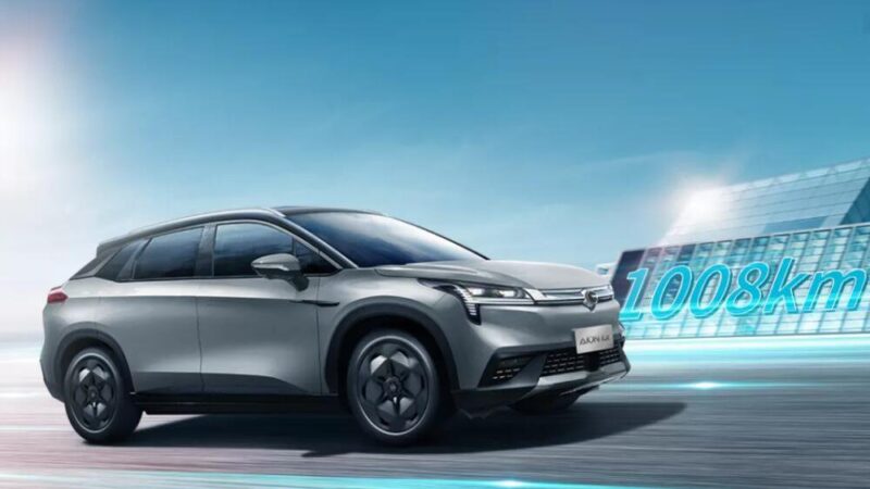 SUV chinês promete 1.000 km de autonomia e 8 minutos de recarga