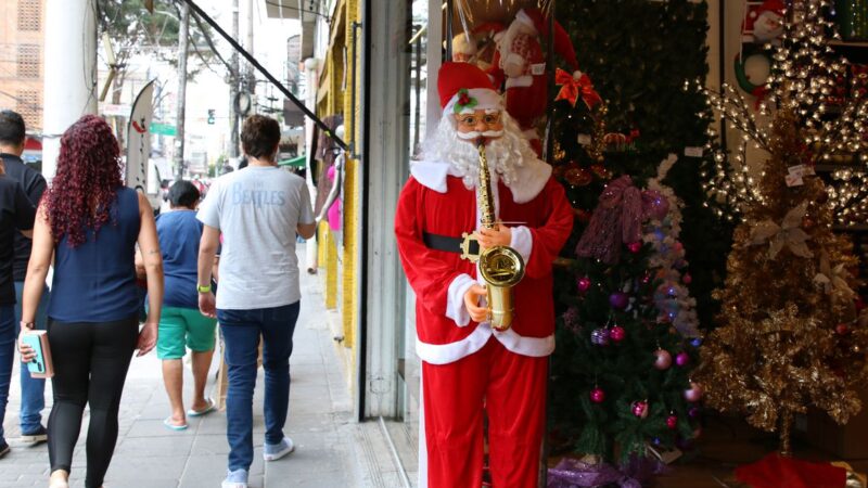 Vendas do Natal devem garantir crescimento de 5% no varejo paulista