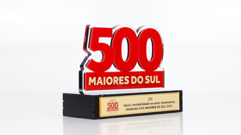 ZM está entre as “500 Maiores Empresas do Sul do Brasil”