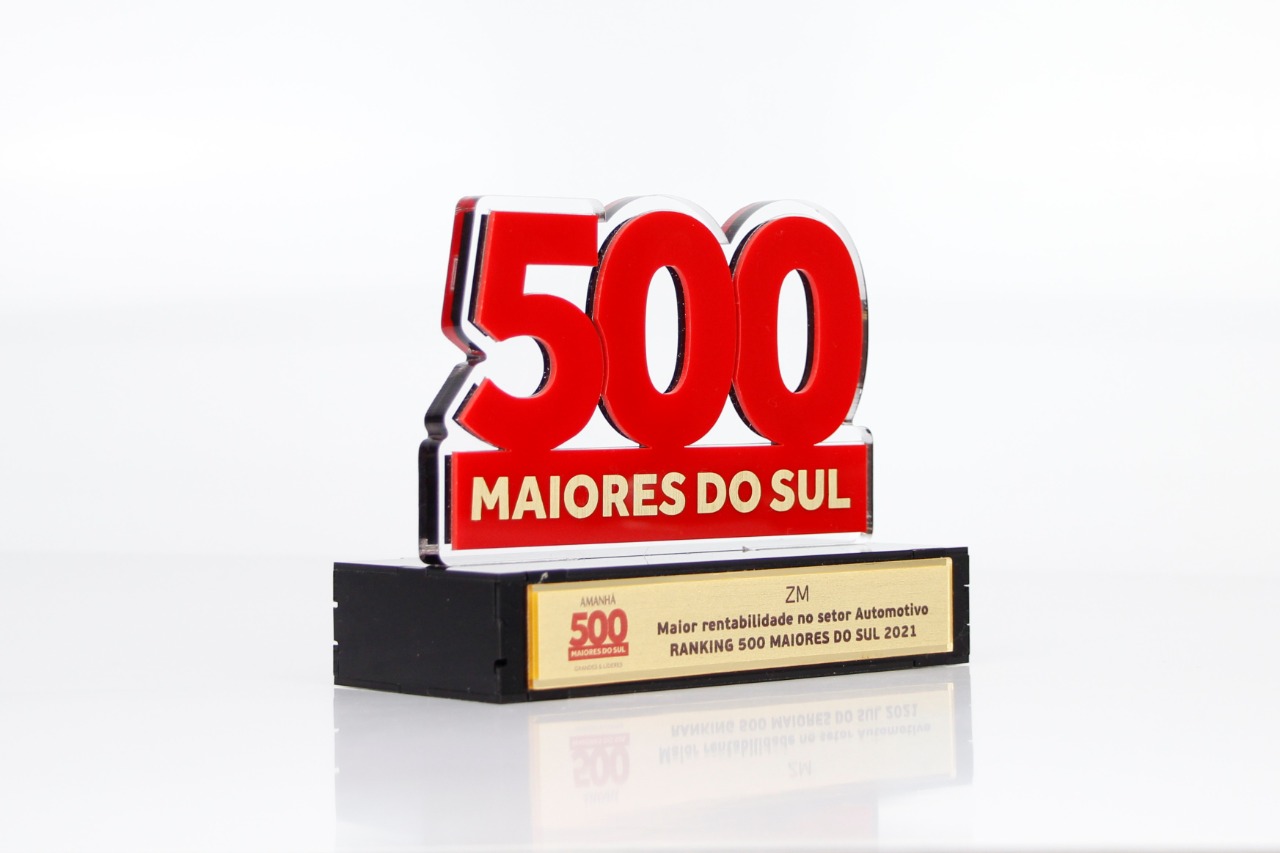 ZM está entre as “500 Maiores Empresas do Sul do Brasil”