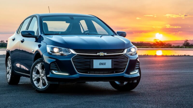 Chevrolet Onix lidera as vendas de veículos na quinzena de março