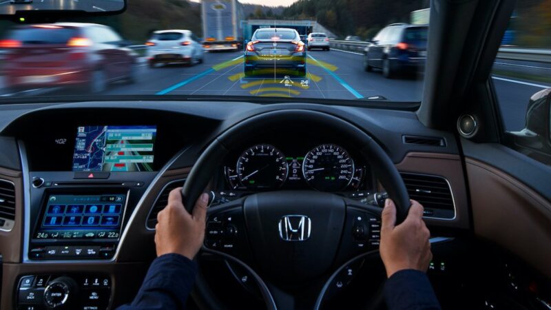 Honda atualiza sistema de direção autônoma com novos semicondutores