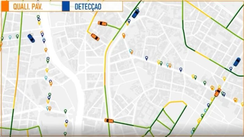 Com sensores em veículos, São José dos Campos vai criar mapa da qualidade das vias