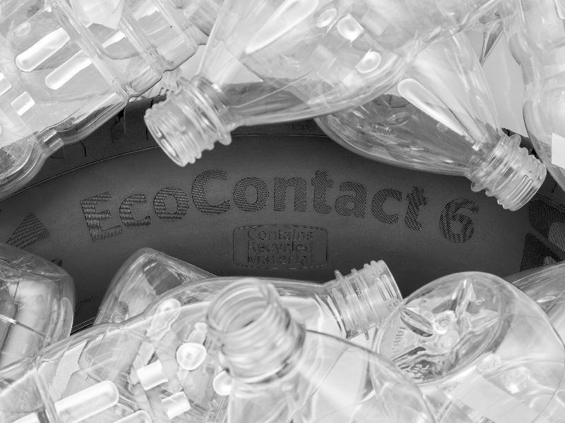 Continental lança pneu feito com poliéster de garrafas PET recicladas