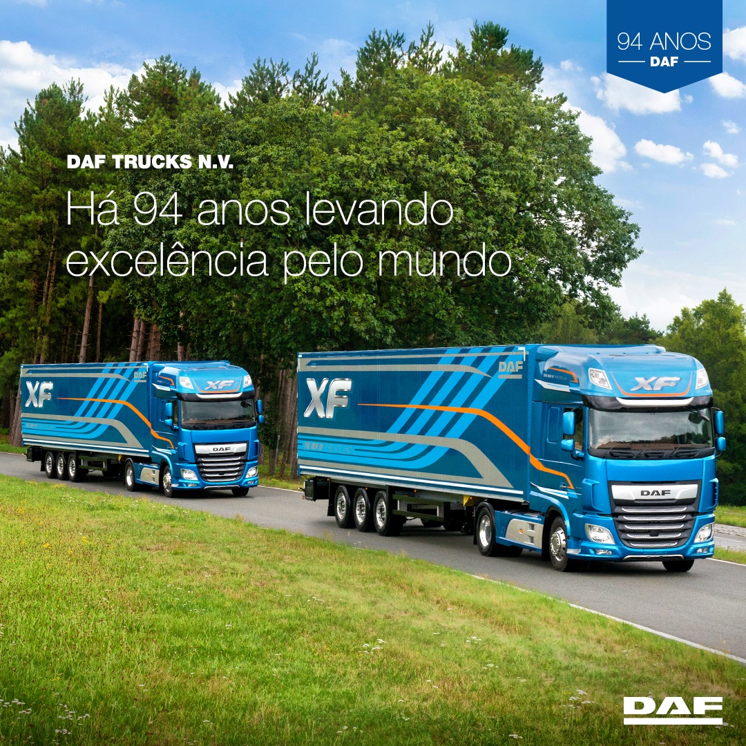 DAF Trucks N.V. completa 94 anos