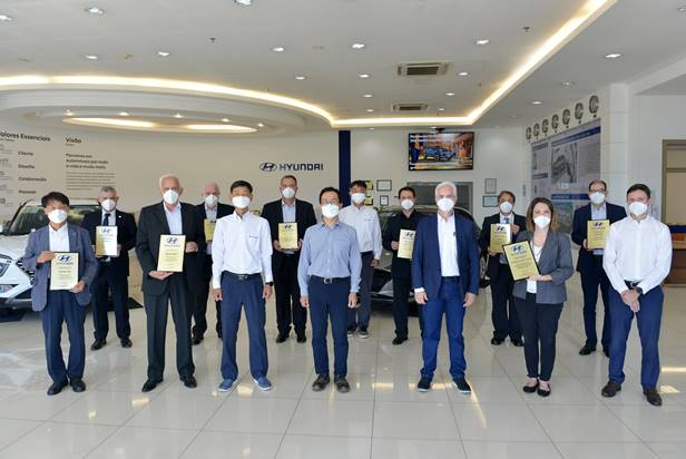 Hyundai anuncia vencedores do prêmio “Fornecedores do Ano 2021”
