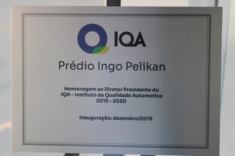 No evento de aniversário de 27 anos, IQA homenageia Ingo Pelikan