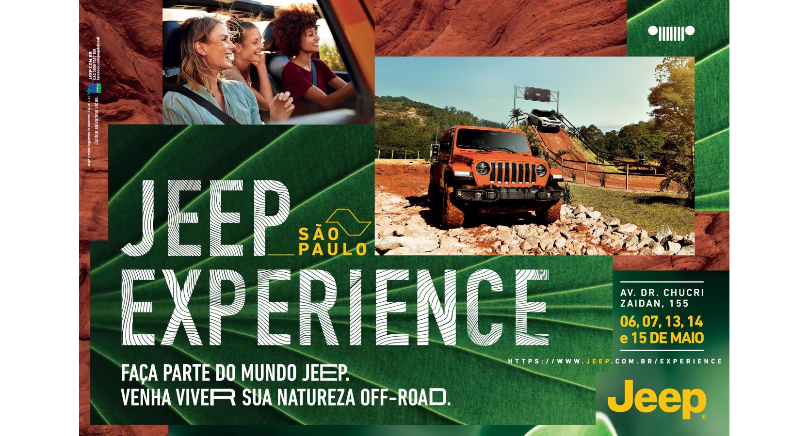 Jeep traz a emoção do Jeep Experience para São Paulo