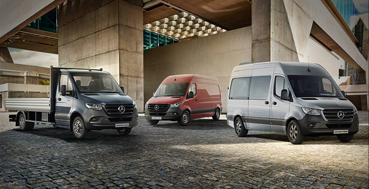 Mercedes-Benz Sprinter é eleita a van mais lembrada por transportadores e motoristas