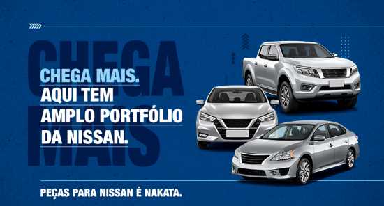 Nakata conta com 162 itens de linha de produtos para veículos da Nissan