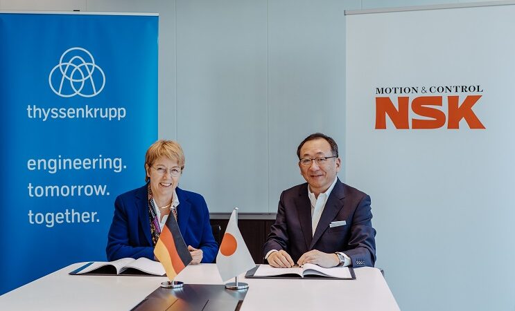 thyssenkrupp Automotive e NSK Steering firmam acordo para cooperação
