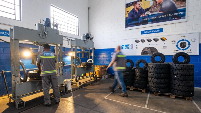 Interfit abre nova loja no Brasil com pneus industriais e serviço de pós-venda completo