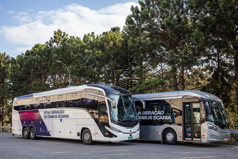 Nova geração de ônibus Scania reforça segurança na mobilidade