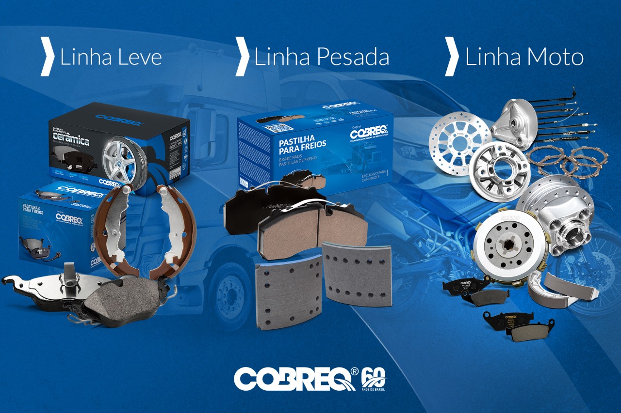 Cobreq segue com lançamentos para as linhas leve, pesada e moto