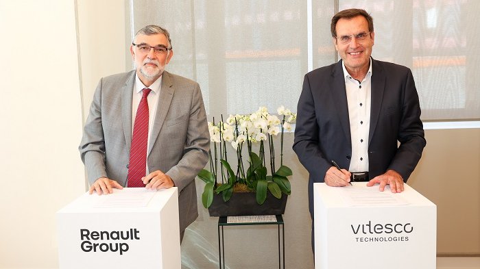 Grupo Renault e Vitesco formam parceria em peças para veículos elétricos