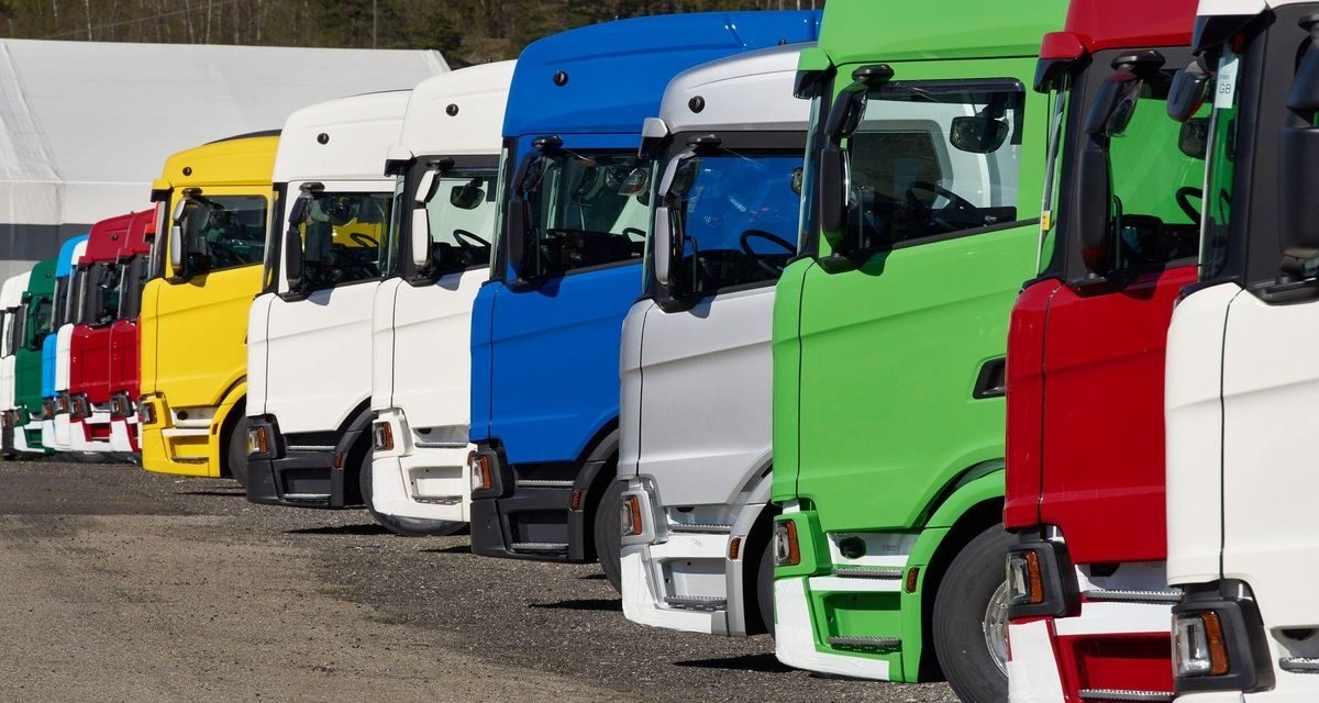 Mercado de caminhões encerra semestre em leve queda de 1,2%