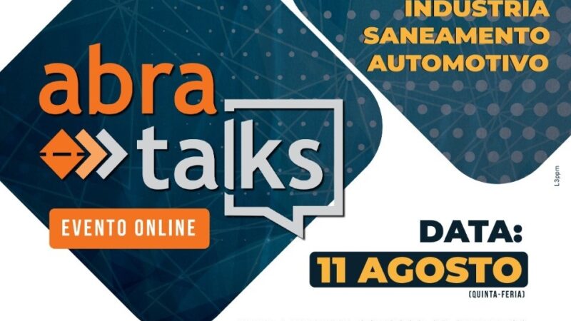 Abra Talks de agosto apresenta temas do setor de filtros industriais, ETA/ETE e automotivo