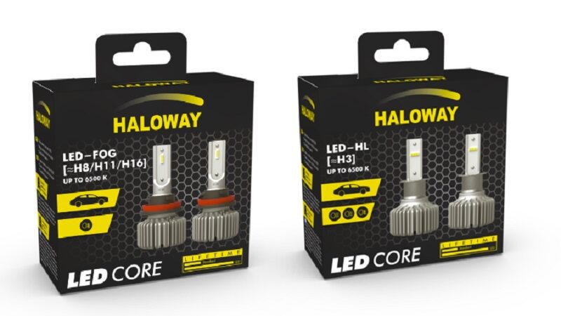 Lumileds apresenta nova linha de lâmpadas LED Haloway para veículos leves