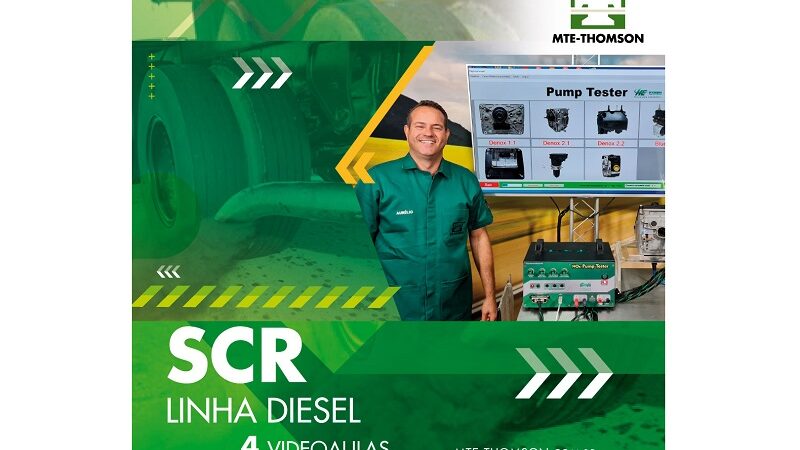 Sistema SCR do motor diesel é o novo curso da MTE-Thomson