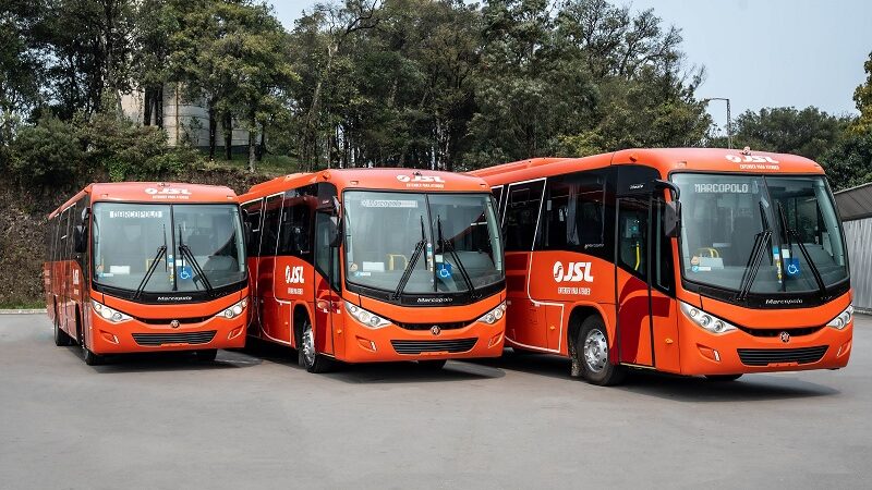 JSL adquire 75 novos ônibus Marcopolo Ideale 800