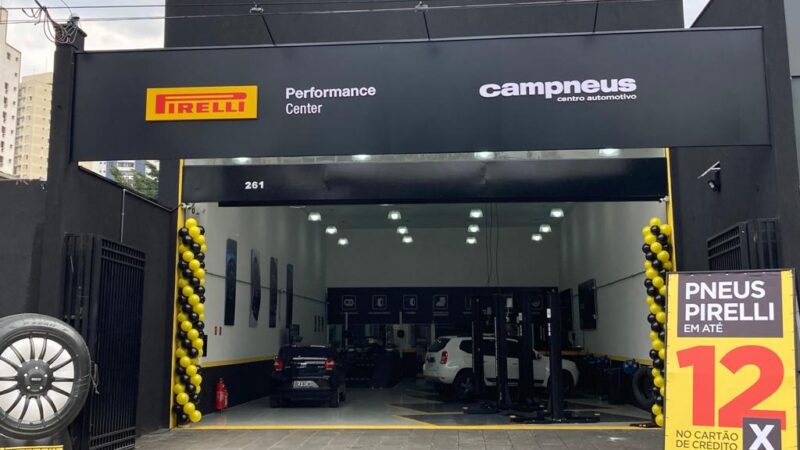 Campneus inaugura Pirelli Performance Center no Tatuapé