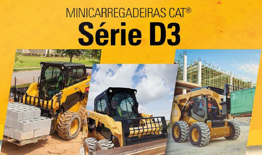Sotreq apresenta nova Geração D3 de Minicarregadeiras fabricadas no Brasil