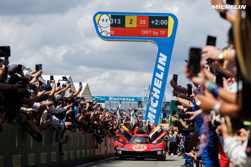 Michelin conquista 32ª vitória nas 24 Horas de Le Mans com pneus Pilot Sport