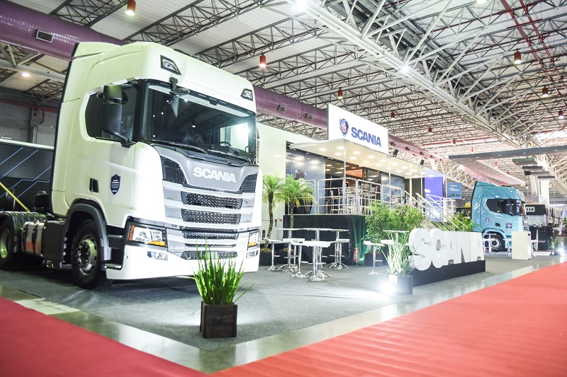 Scania apresenta nova gama Plus de caminhões na TranspoSul