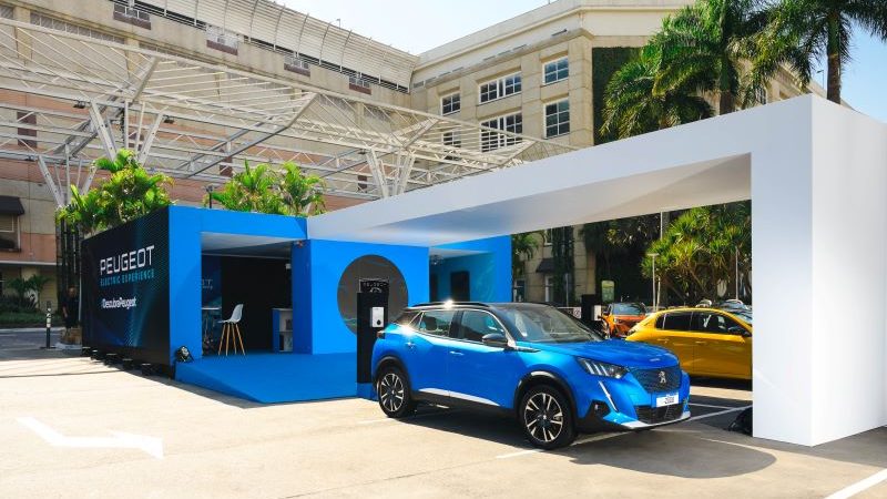 Peugeot promove evento de experimentação elétrica em São Paulo