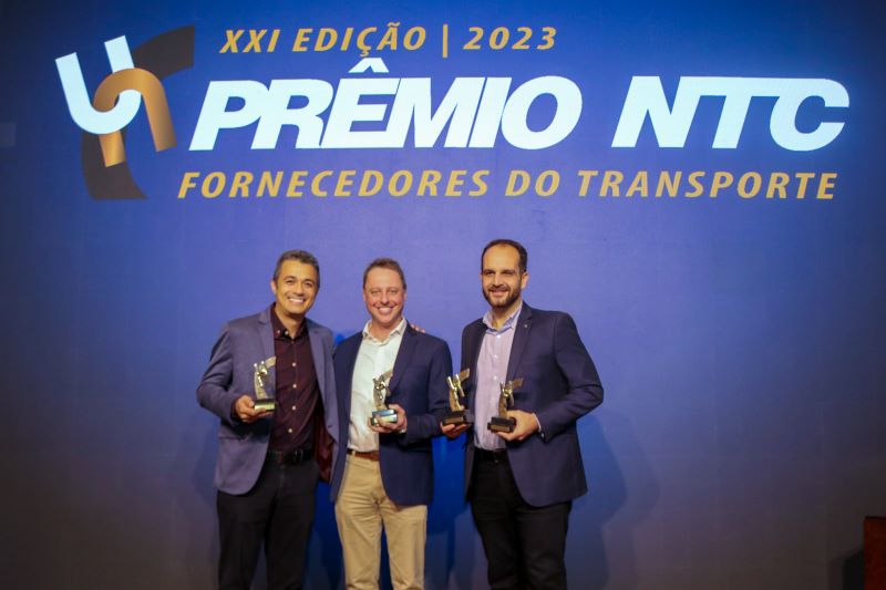 Scania vence principais categorias do Prêmio NTC Fornecedores do Transporte